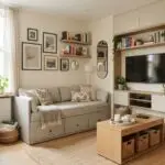 kleine woonkamer inrichten